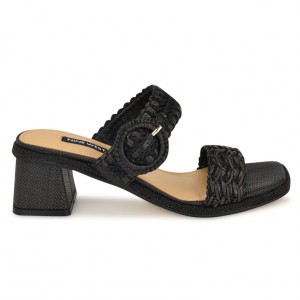 Emerey Woven Slide Sandals