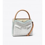 PETITE LEE RADZIWILL PERFORATED DOUBLE BAG