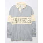 AE Oversized Los Angeles Polo Fleece Sweatshirt