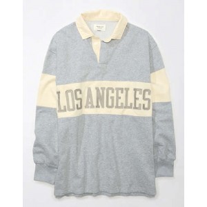 AE Oversized Los Angeles Polo Fleece Sweatshirt