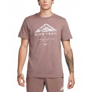 trail dri-fit off road t-shirt in plum eclipse