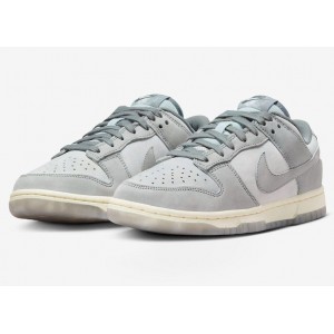 dunk low fv1167-001 womens cool gray leather sneaker shoes size 12.5 hot48