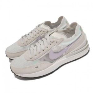 waffle one sneakers in summit white/infinite lilac