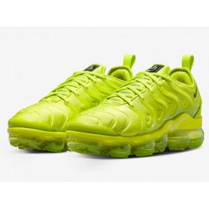air vapormax plus dx1784-300 womens volt green running shoes us 6.5 nr6307