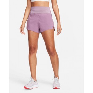 womens dri-fit swift shorts in purple