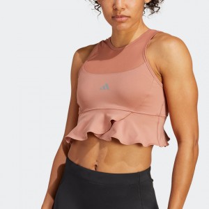 womens collective power crop top