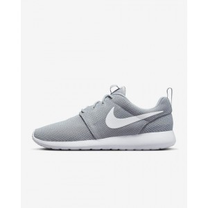 roshe one 511881-023 mens wolf gray/white low top running shoes ank269