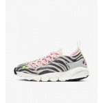 womens olivia kim air footscape shoes in summit white/volt/bleached coral/black