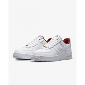 air force 1 low dv7584-100 womens summit white leather sneaker shoes jn425