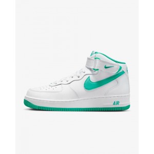 air force 1 mid 07 dv0806-102 mens white clear jade sneaker shoes pop33