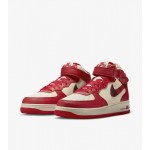 air force 1 mid 07 dv0792-101 mens red pale ivory basketball shoes yum72