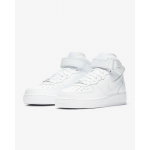 air force 1 07 mid dd9625-100 womens white leather basketball shoes ye141