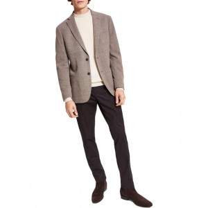 mens textured collared sportcoat