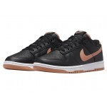 dunk low dv0831-004 mens black amber brown sneaker shoes size us 9.5 hot42