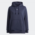 womens adicolor essentials hoodie (plus size)