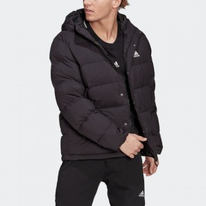 mens helionic hooded down jacket