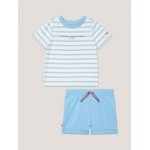Babies Stripe T-Shirt and Short Set
