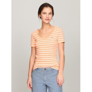 Slim Fit Favorite Stripe V-Neck T-Shirt