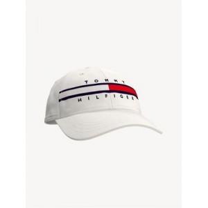 Flag Stripe Logo Baseball Cap