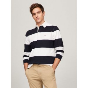 Regular Fit Rugby Long-Sleeve Polo