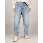 Relaxed Tapered Fit Light Wash Jean
