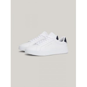 Pebbled Leather Cupsole Sneaker