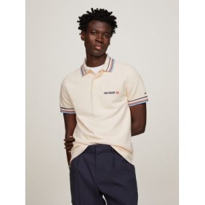Regular Fit Stripe Tipped Polo