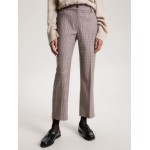 Slim Straight-Fit Houndstooth Pant