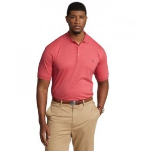 Mens Big & Tall Soft Cotton Polo Shirt