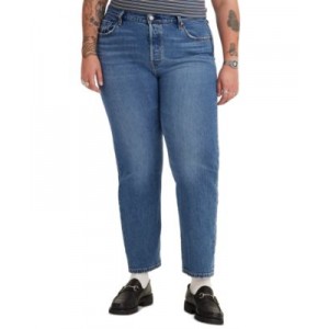 Trendy Plus Size 501 Cotton High-Rise Jeans