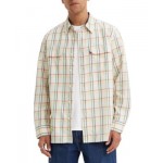 Mens Worker Relaxed-Fit Button-Down Shirt