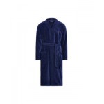 Mens Sleepwear Soft Cotton Kimono Velour Robe