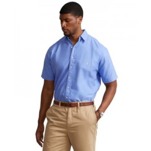 Mens Big & Tall Garment-Dyed Oxford Shirt