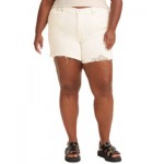 Trendy Plus Size 501 Denim Shorts