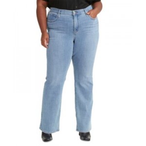 Trendy Plus Size 315 Mid-Rise Shaping Bootcut Jeans