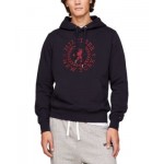 Mens Regular-Fit Heritage Logo Embroidered French Terry Hoodie