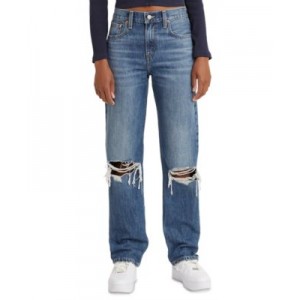 Low Pro Classic Straight-Leg High Rise Jeans