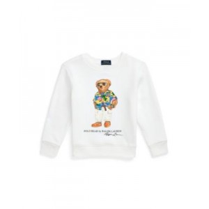 Toddler and Little Boys Tie-Dye-Print Fleece Short