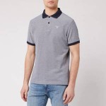 Barbour Heritage Mens Sports Polo Mix - Midnight