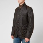 Barbour Heritage Mens Beacon Sports Jacket - Olive