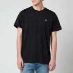 Tommy Jeans Mens Classic Jersey T-Shirt - Black