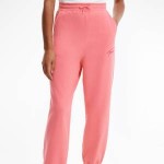 Tommy Jeans Womens Tjw Tommy Signature Sweatpants - Garden Rose
