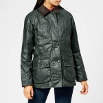 Barbour Womens Beadnell Wax Jacket - Sage