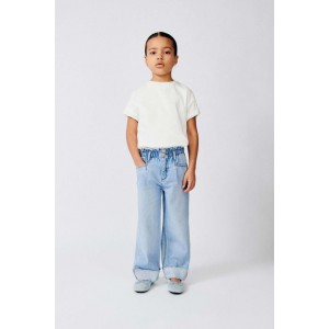 PLEATED CULOTTE JEANS