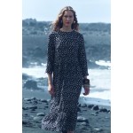 LONG PRINTED DRESS ZW COLLECTION