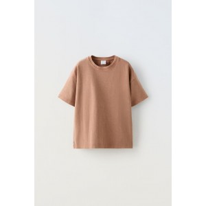 WASHED EFFECT HEAVY WEIGHT T-SHIRT
