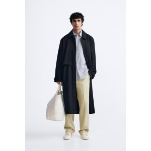 STRUCTURED TWILL TRENCH