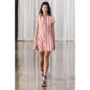 ZW COLLECTION SKATER PRINTED DRESS