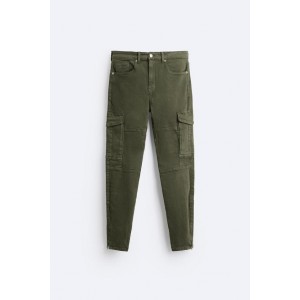 ZIPPERED CARGO JEANS