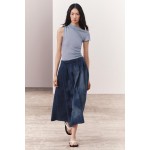 DELICATE RUCHED T-SHIRT